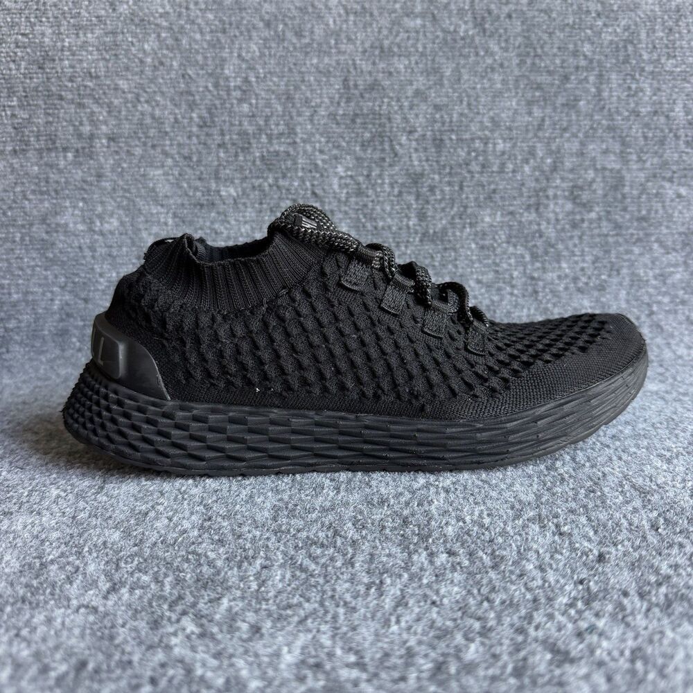 NOBULL Project Men’s Size 9.5 Black Knit Training Running Shoes